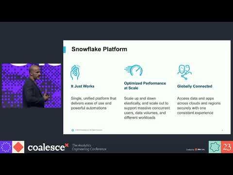 Unlocking Seamless Data Applications: Enhancing the Developer Experience with the Power of Snowflake and dbt from Coalesce 2023