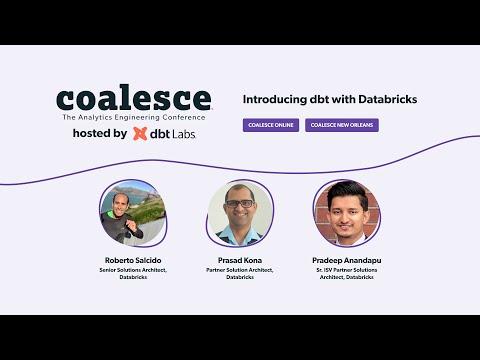 Introducing dbt with Databricks