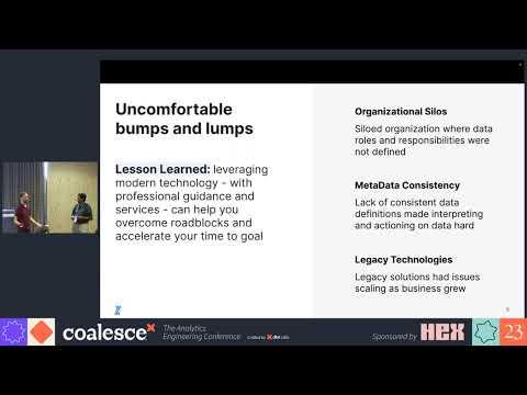 Modernizing infrastructure using Fivetran and dbt: La-Z-Boy's approach to complex retail and manufacturing data problems from Coalesce 2023